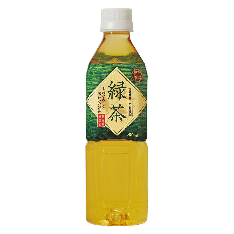 神戸茶房 緑茶 500ml 24本セット | Tasty World!(卸専門)