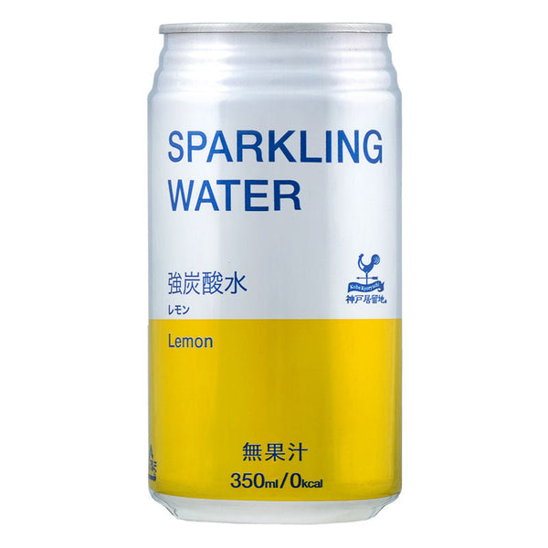 神戸居留地 スパークリングウォーター レモン 350ml 24缶セット