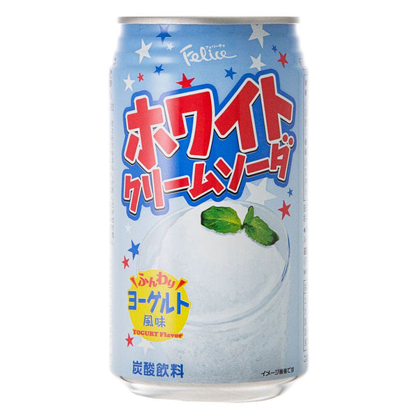 フェリーチェ ホワイトクリームソーダ 350ml 24本セット | Tasty World 