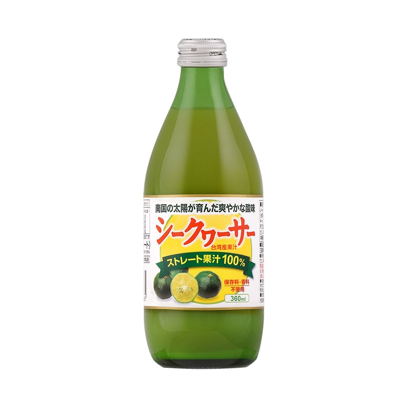 Tasty World!(卸専門) | 湧川 シークヮーサー台湾産果汁100％ 360ml