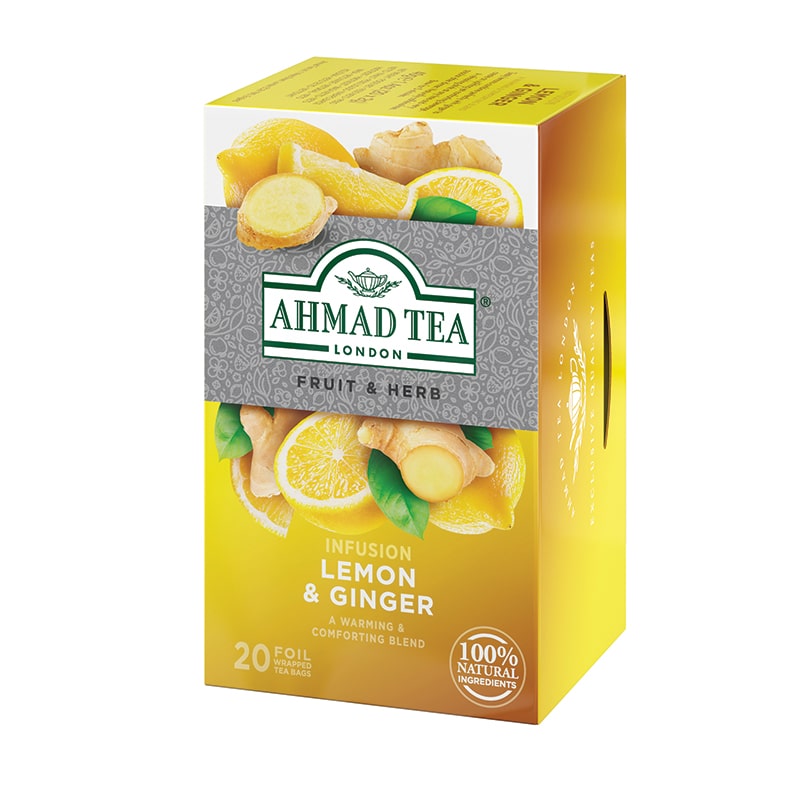 Tasty World!(卸専門) | アーマッドティー レモン&ジンジャー ティーバッグ 20袋