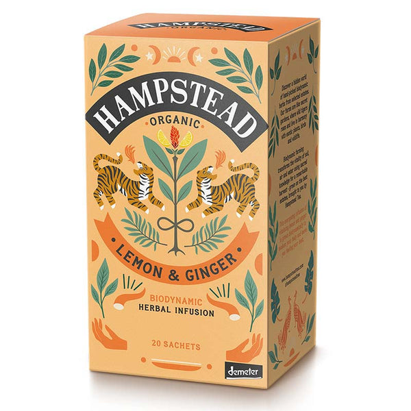 Tasty World!(卸専門) | ハムステッドティー レモン&ジンジャー ティーバッグ 20袋