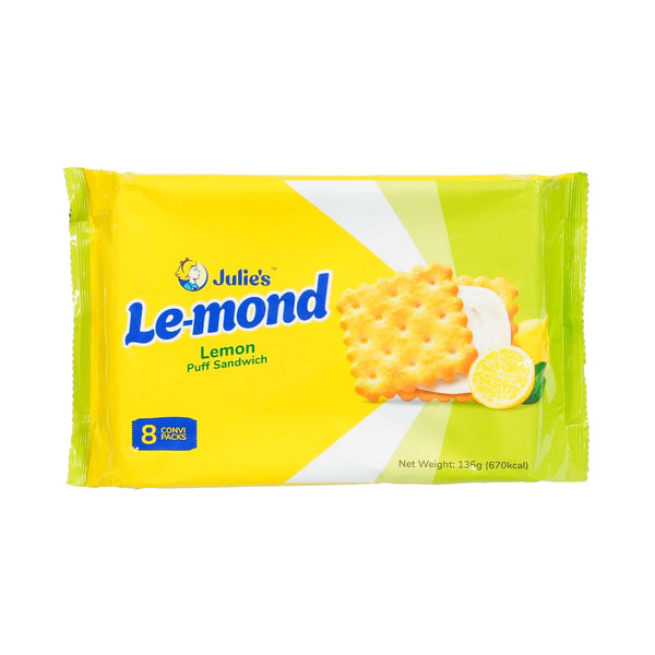 ジュリーズ ル・モンド レモンクリームサンド 136g