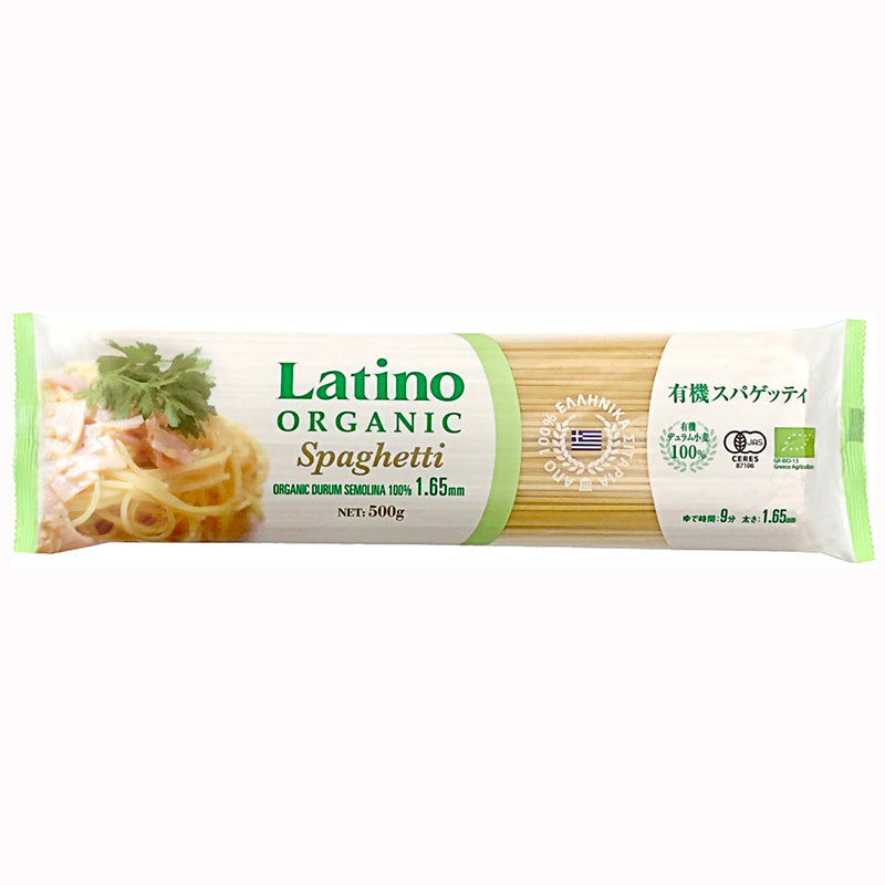 ラティーノ オーガニック 有機ブロンズスパゲッティ 500g | Tasty